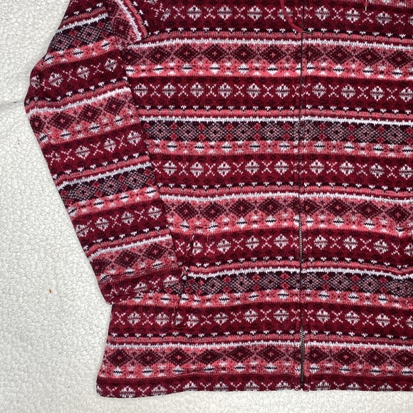 Columbia Fair Isle Full Zip Hoodie: Size Medium - Picture 6 of 10